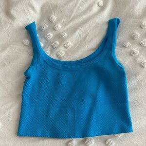 Rock & Rags Blue Tank Top Size S